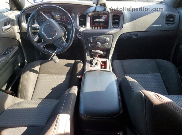 2C3CDXHG7PH626702 2023 DODGE CHARGER Black წინა პანელის ხედი