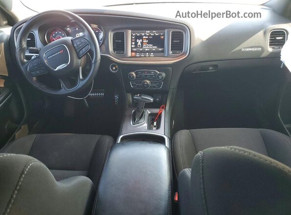 2C3CDXHG8LH166962 2020 DODGE CHARGER Gray Dashboard view