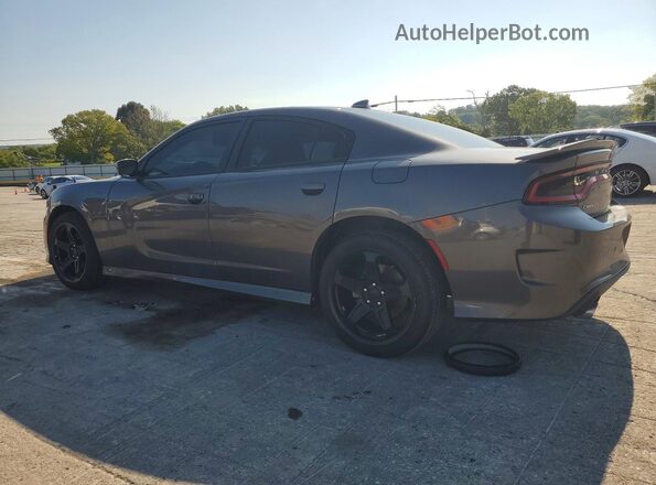 2C3CDXHG8LH166962 2020 DODGE CHARGER Gray Rear left