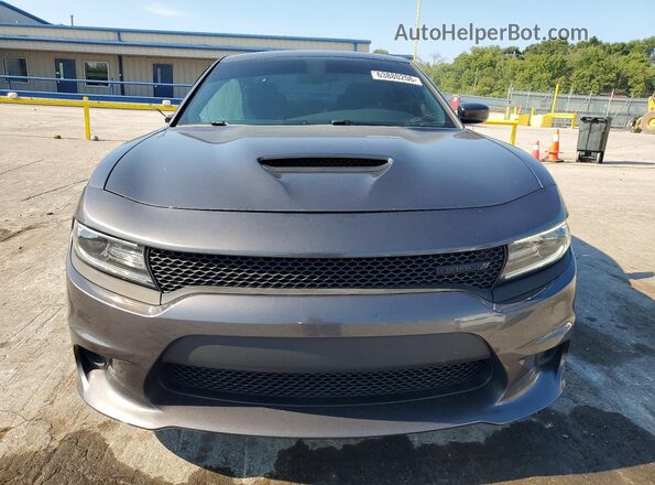 2C3CDXHG8LH166962 2020 DODGE CHARGER Gray Front view