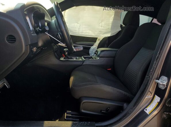 2C3CDXHG8LH166962 2020 DODGE CHARGER Gray Front interior view
