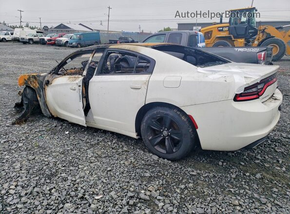 2C3CDXHG9GH218587 2016 DODGE CHARGER White Հետևի ձախ