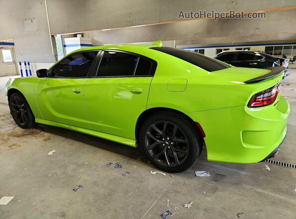 2C3CDXHG9PH701478 2023 DODGE CHARGER Green Задня ліва чверть