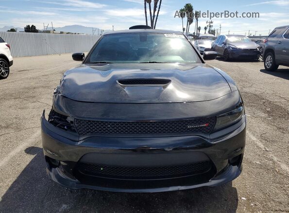 2C3CDXHGXNH169798 2022 DODGE CHARGER Black Դիմացի տեսք