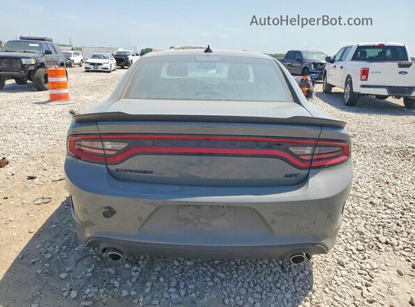 2C3CDXHGXPH631148 2023 DODGE CHARGER Gray Widok z tyłu