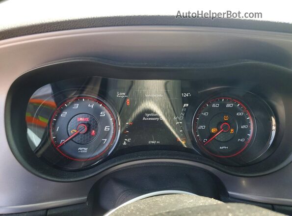 2C3CDXHGXPH631148 2023 DODGE CHARGER Gray Widok zestawu wskaźników