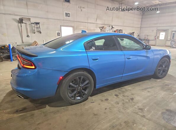 2C3CDXJG0PH675959 2023 DODGE CHARGER Blue Tył prawy