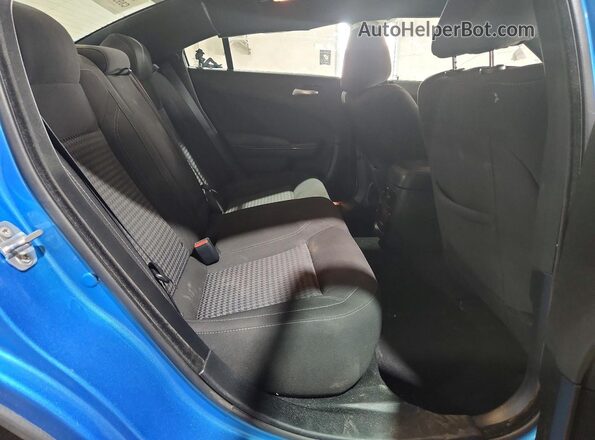 2C3CDXJG0PH675959 2023 DODGE CHARGER Blue Widok tylnych siedzeń