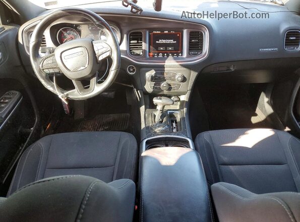 2C3CDXJG1KH523763 2019 DODGE CHARGER White Вид панелі приладів
