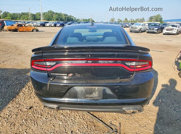 2C3CDXJG1KH651128 2019 DODGE CHARGER Black Widok z tyłu