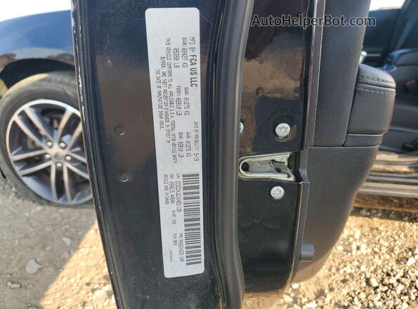 2C3CDXJG1KH651128 2019 DODGE CHARGER Black Widok komory silnika