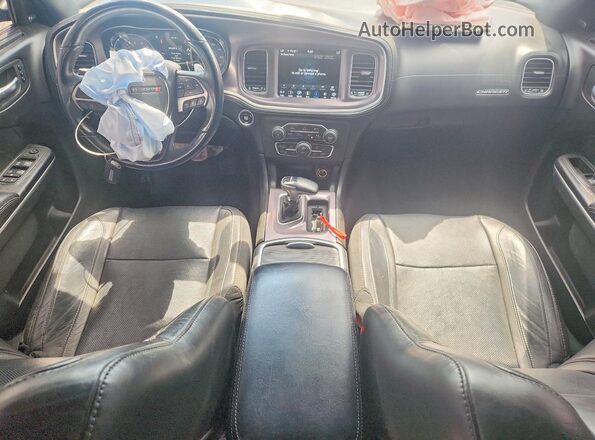 2C3CDXJG2KH547053 2019 DODGE CHARGER Синий Вид панели приборов