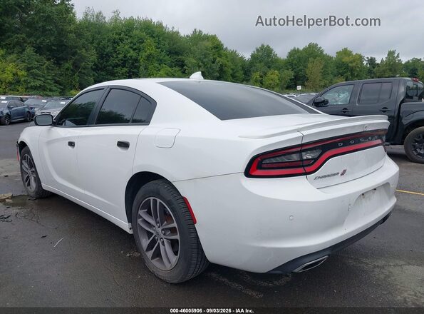 2C3CDXJG2KH757880 2019 DODGE CHARGER Белый Задняя левая четверть