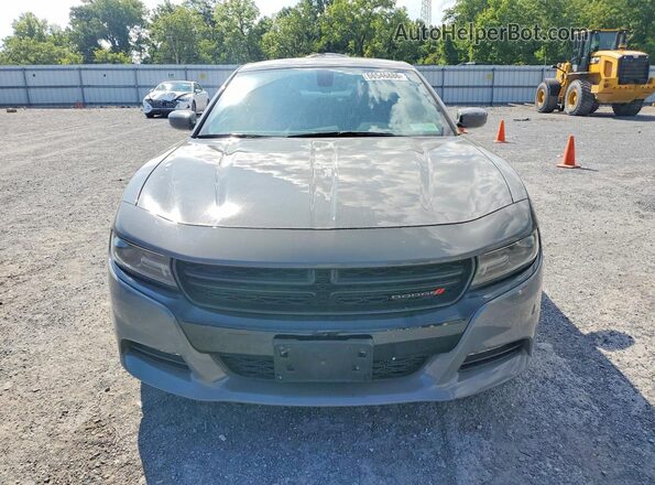 2C3CDXJG3KH706789 2019 DODGE CHARGER Silver Front view