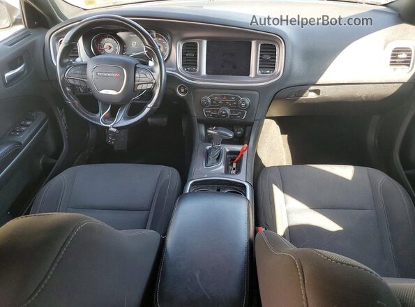2C3CDXJG3KH706789 2019 DODGE CHARGER Silver Dashboard view