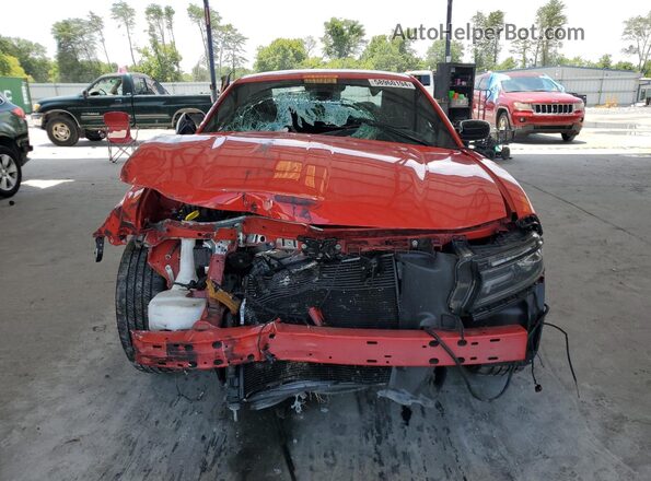 2C3CDXJG3MH682917 2021 DODGE CHARGER Red Вид спереду