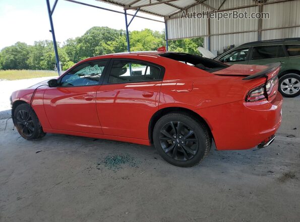 2C3CDXJG3MH682917 2021 DODGE CHARGER Red Задня ліва чверть