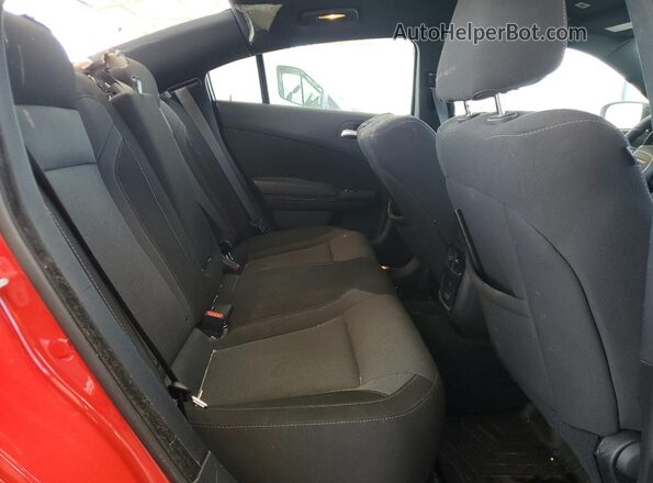 2C3CDXJG3MH682917 2021 DODGE CHARGER Red Вид задніх сидінь