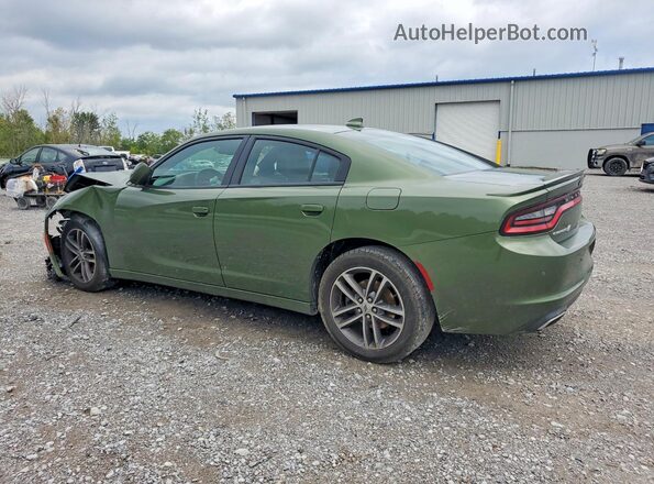 2C3CDXJG5KH580189 2019 DODGE CHARGER Green უკანა მარცხენა