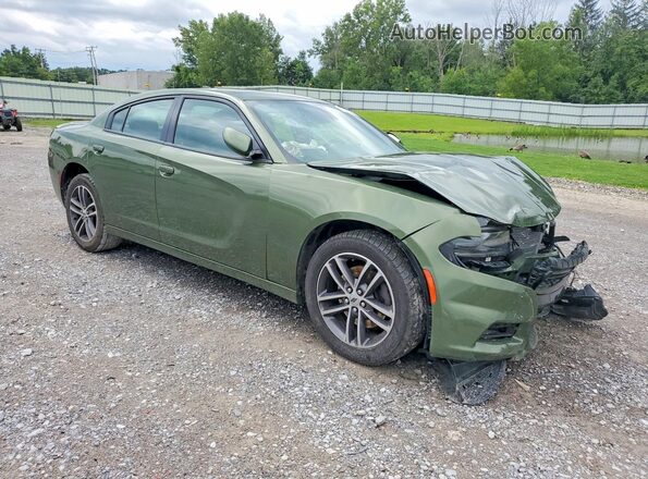2C3CDXJG5KH580189 2019 DODGE CHARGER Green წინა მარჯვენა