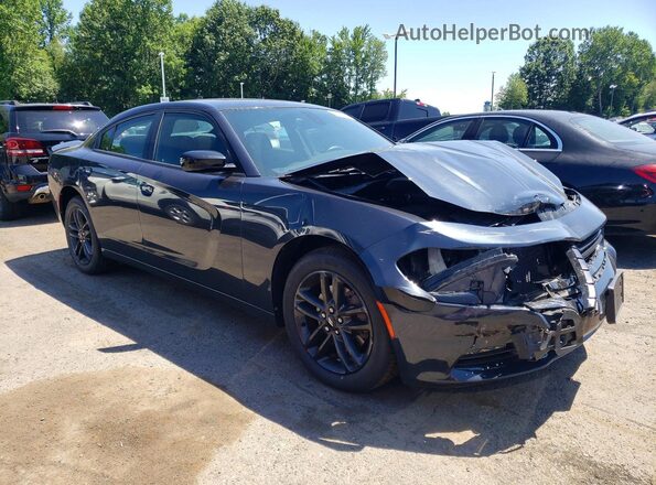 2C3CDXJG5KH591743 2019 DODGE CHARGER Charcoal Przód prawy