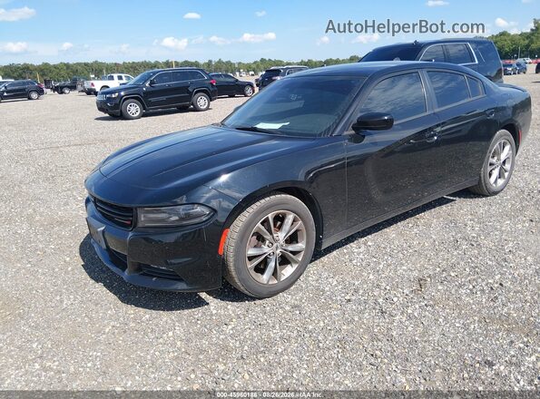 2C3CDXJG5LH102677 2020 DODGE CHARGER Black Передня ліва чверть