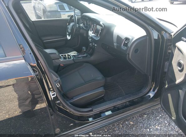 2C3CDXJG5LH102677 2020 DODGE CHARGER Black Вид салону спереду