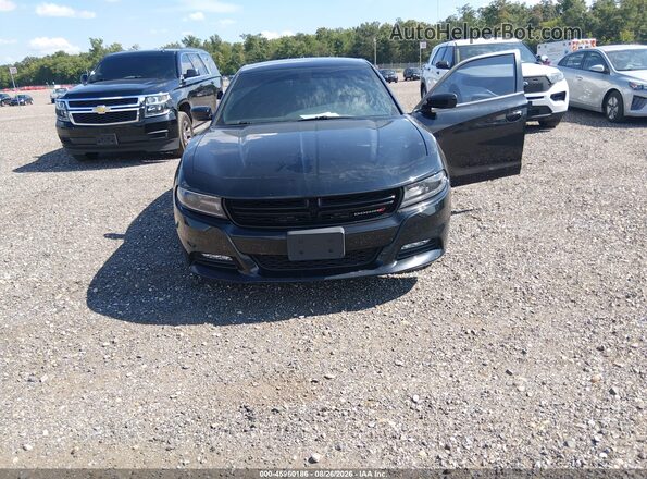 2C3CDXJG5LH102677 2020 DODGE CHARGER Black Вид спереду