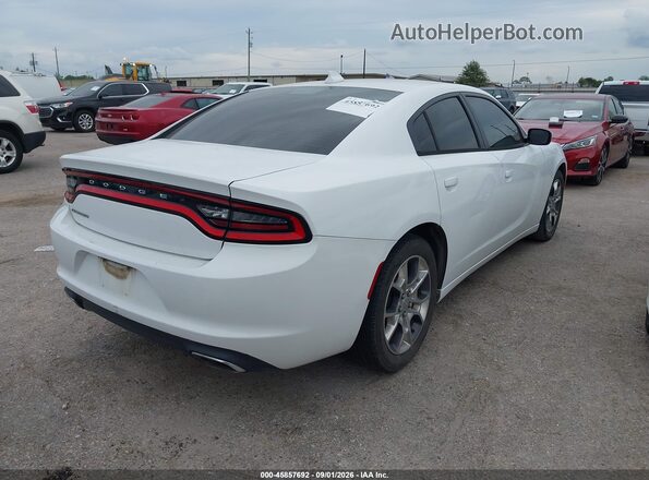 2C3CDXJG6GH160738 2016 DODGE CHARGER White Tył prawy