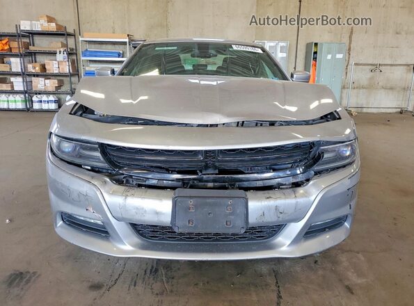 2C3CDXJG6GH304059 2016 DODGE CHARGER Silver Widok z przodu