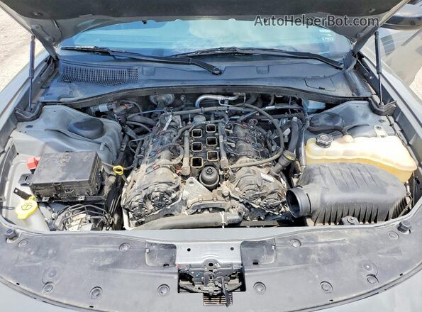 2C3CDXJG6KH542339 2019 DODGE CHARGER Gray Rear interior view
