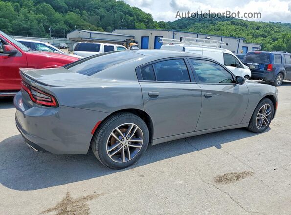 2C3CDXJG6KH542339 2019 DODGE CHARGER Gray Rear right