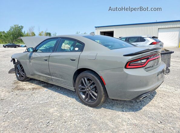 2C3CDXJG6KH615757 2019 DODGE CHARGER Gray უკანა მარცხენა