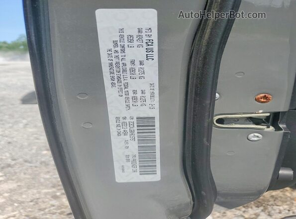2C3CDXJG6KH615757 2019 DODGE CHARGER Gray VIN კოდის სტიკერის ხედი