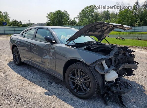 2C3CDXJG6KH615757 2019 DODGE CHARGER Gray წინა მარჯვენა