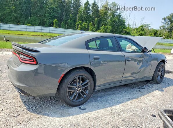 2C3CDXJG6KH615757 2019 DODGE CHARGER Gray უკანა მარჯვენა