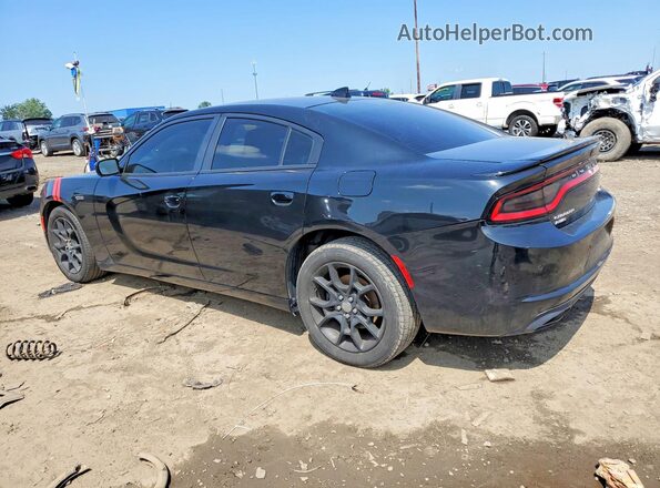 2C3CDXJG7GH283643 2016 DODGE CHARGER Black Հետևի ձախ
