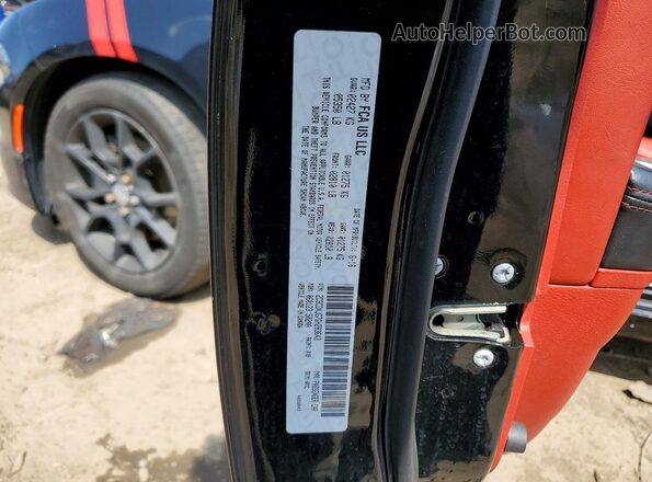 2C3CDXJG7GH283643 2016 DODGE CHARGER Black Շարժիչի բաժամունքի տեսք