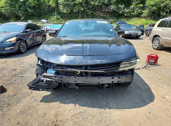 2C3CDXJG9HH576655 2017 DODGE CHARGER Black წინა ხედი