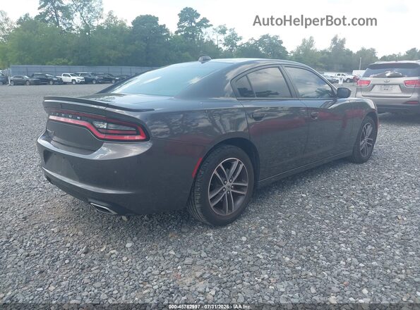 2C3CDXJG9KH637235 2019 DODGE CHARGER Gray Rear right