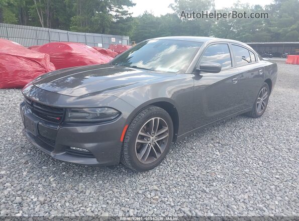 2C3CDXJG9KH637235 2019 DODGE CHARGER Gray Front left