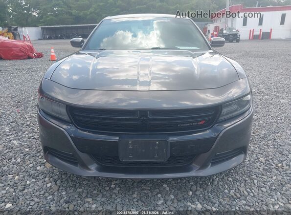 2C3CDXJG9KH637235 2019 DODGE CHARGER Gray Instrument cluster view