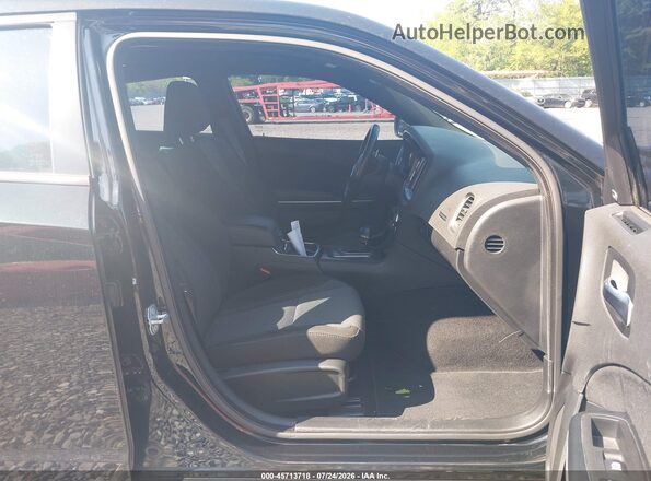 2C3CDXJG9LH155463 2020 DODGE CHARGER Black Front interior view