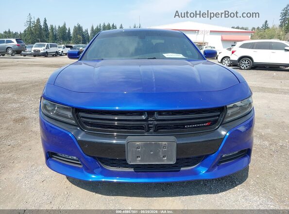 2C3CDXJG9LH193551 2020 DODGE CHARGER Blue Widok zestawu wskaźników
