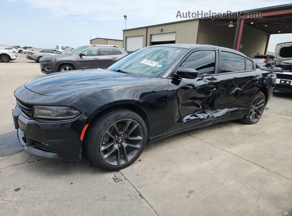 2C3CDXJGXKH502331 2019 DODGE CHARGER Black Widok wnętrza 360 stopni
