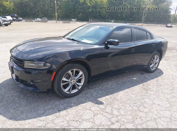 2C3CDXJGXLH193607 2020 DODGE CHARGER Black Front left