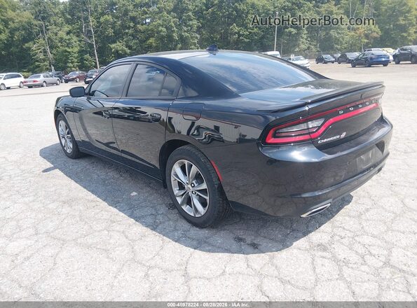 2C3CDXJGXLH193607 2020 DODGE CHARGER Black Rear left