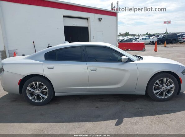 2C3CDXJGXMH644553 2021 DODGE CHARGER Gray უკანა სალონის ხედი