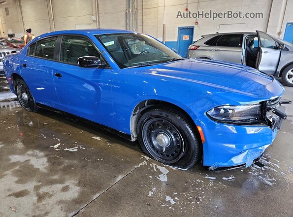2C3CDXKG7NH194943 2022 DODGE CHARGER Blue 