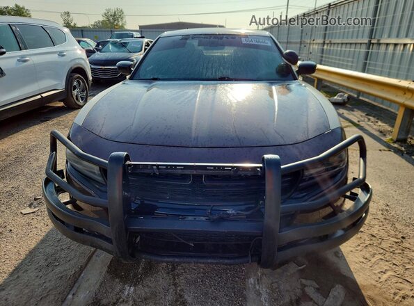 2C3CDXKT0KH683841 2019 DODGE CHARGER Two Tone წინა ხედი